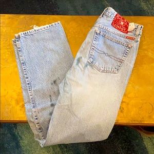 Vintage Lucky Brand Dungarees Denim Jeans W34